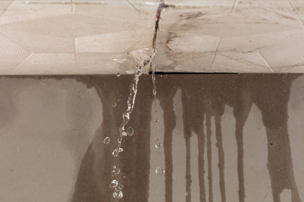 Professional Sewage Cleanup technician working in Middleport, OH
